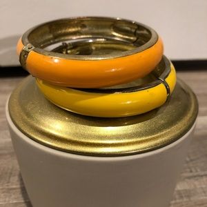 Orange and Yellow bangles